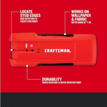 CRAFTSMAN Stud Finder 3/4-Inch Depth Wall Scanner