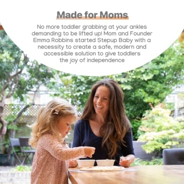 Sturdy Adjustable Toddler Stool for Kitchen & Bathroom