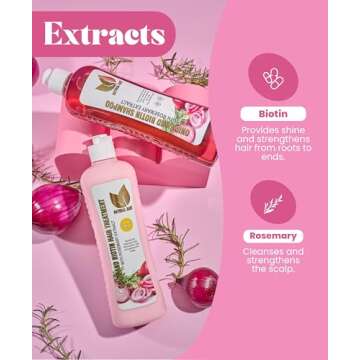 NATURAL SANT Shampoo Set & Hair Growth Supplement