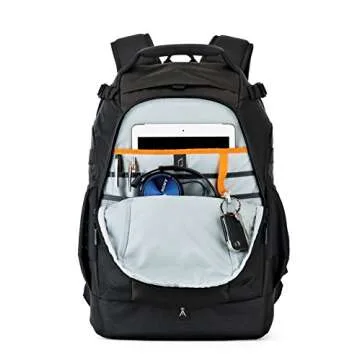 Lowepro LP37129, Flipside 400 AW II Camera Backpack, Camera Accessories, for DSLR, CSC, Mirrorless, 15 Inch Laptop, Tablet, Additional Lenses, Black