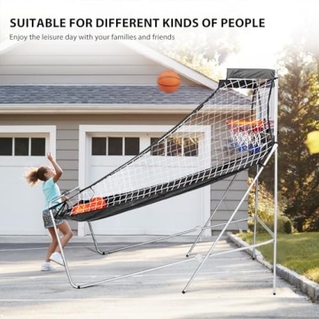 VIVOHOME 81.5 Inch Basketball Arcade Game for All Ages