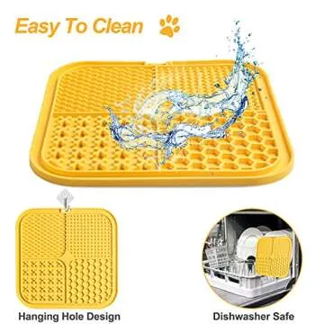 LUKITO Silicone Licking Mat for Pets - Safe, Fun & Durable