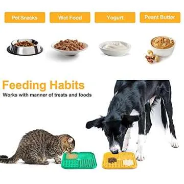LUKITO Silicone Licking Mat for Pets - Safe, Fun & Durable
