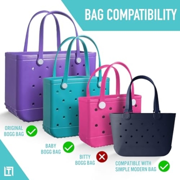 Pink Silicone Phone Holder Bogg Simple Modern Bag Universal Fit