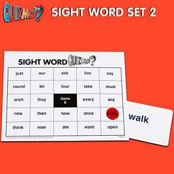 Learning Advantage 8213 Sight Word QUIZMO