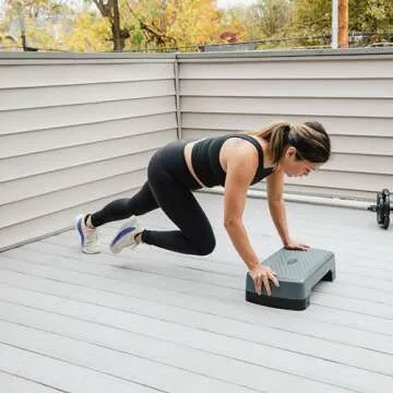 The Step Mini Aerobic Stepper for Compact Home Workouts