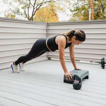 The Step Mini Aerobic Stepper for Compact Home Workouts
