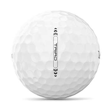 Wilson Staff Triad Golf Ball - 12 Balls, White