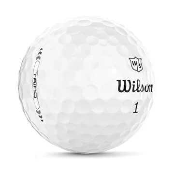 Wilson Staff Triad Golf Ball - 12 Pack of Precision Balls