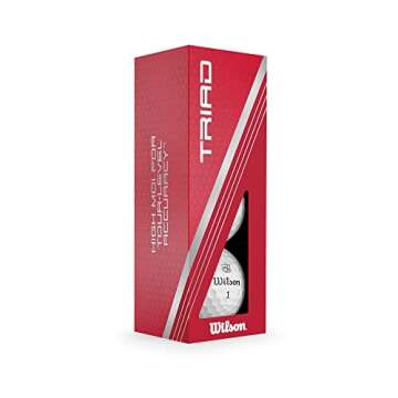 Wilson Staff Triad Golf Ball - 12 Balls, White