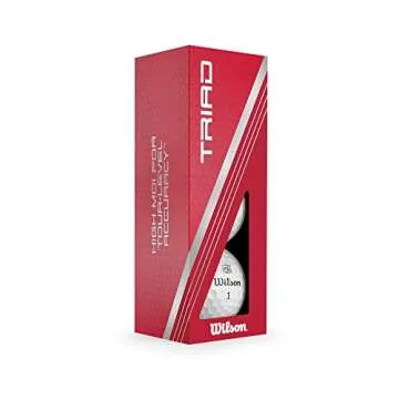 Wilson Staff Triad Golf Ball - 12 Pack of Precision Balls