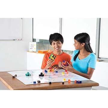 hand2mind Snap Cubes, Math Linking Cubes, Plastic Cubes, Snap Blocks, Color Sorting, Connecting Cubes, Math Manipulatives, Counting Cubes for Kids Math, Math Cubes, Math Counters (Set of 1000)