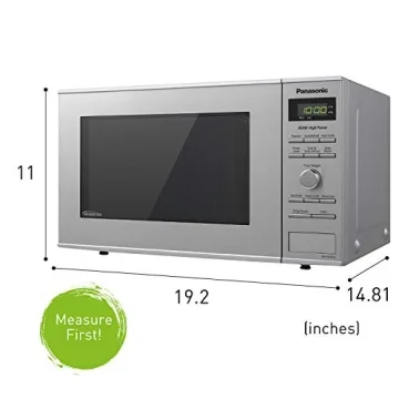 Efficient Panasonic Microwave Oven NN-SD372S with Inverter Technology