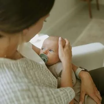 Little Unicorn Ultra-Absorbent Premium Burp Cloth | Soft on Baby's Skin | Larger Size | Ergonomic Design (Grey Stripe)