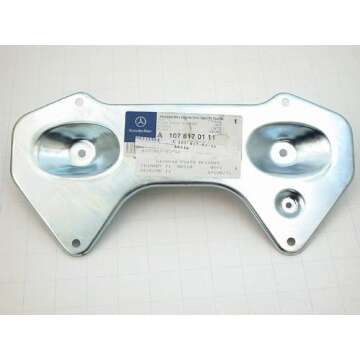 Mercedes R107 W116 License Plate Mounting Bracket OEM Frame Support