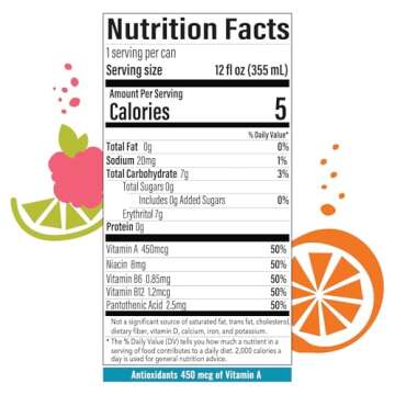 BUBBL'R twisted elix'r, Antioxidant Sparkling Water with Natural Caffeine, 0g Sugar, Gluten Free, Al...