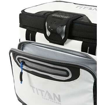 Arctic Zone Titan Deep Freeze 16 Can Zipperless Cooler, White