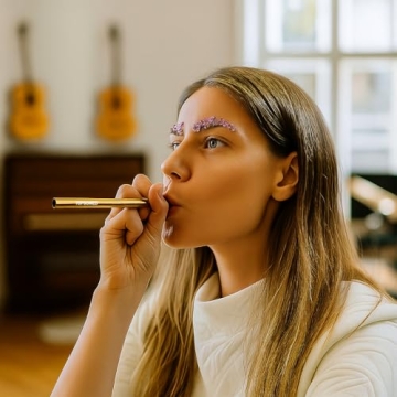 TOPBOMED Sing Straw Vocal Trainer for Voice Healing Aid and Vocal Training