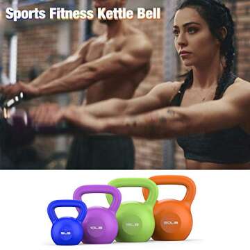 Kettlebell Weight Sets - Versatile & Comfortable for All Fitness Levels