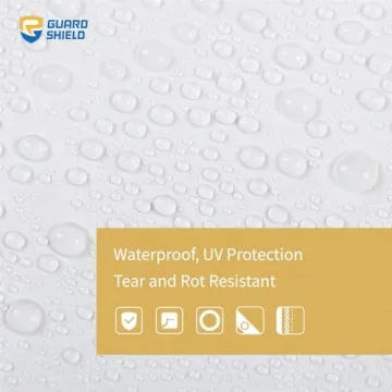 GUARD SHIELD 10x12 Waterproof Poly Tarp Cover Multi Purpose