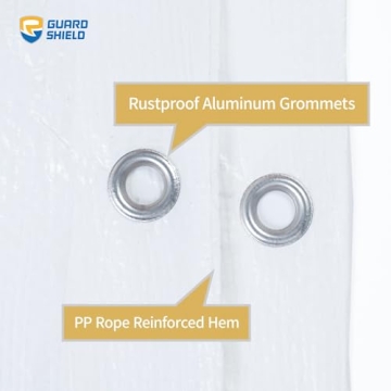 GUARD SHIELD 10x12 Waterproof Poly Tarp Cover Multi Purpose