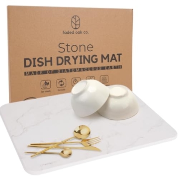 Stylish Drying Stone for Kitchen Counter - Functional & Elegant Detailing