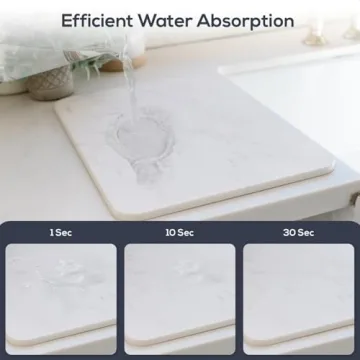 Absorbent Drying Stone Mat - Stylish Kitchen Essential