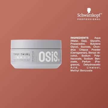 OSiS+ Tipsy Twirl Curl Definition Jelly for Curls