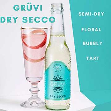 Gruvi Non-Alcoholic Beer and Wine Variety Pack