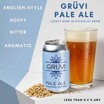 Gruvi Non-Alcoholic Beer and Wine Variety Pack