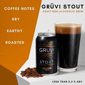 Gruvi Non-Alcoholic Beer and Wine Variety Pack