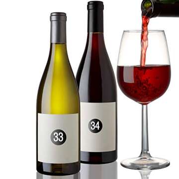 10 Sheets 1 to 50 Number Stickers Vinyl Consecutive Number Stickers Self Adhesive Decal for Indoor and Outdoor Waterproof Labels Number Inventory Stickers for Inventory Classification(Black,1 Inch)