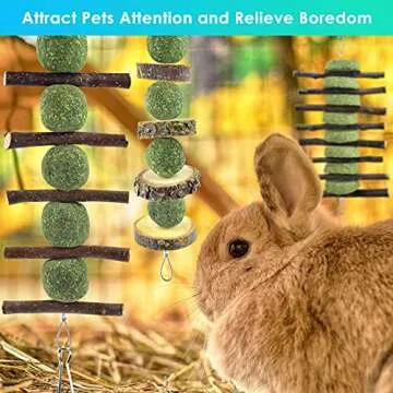 ERKOON Bunny Chew Toys for Healthy Chewing Fun