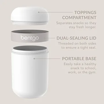 Bentgo Snack Cup Leak-Proof Reusable Container Dishwasher Safe