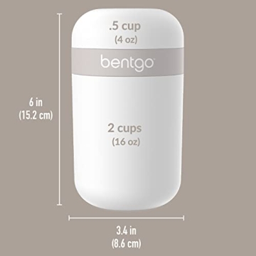 Bentgo Snack Cup Leak-Proof Reusable Container Dishwasher Safe