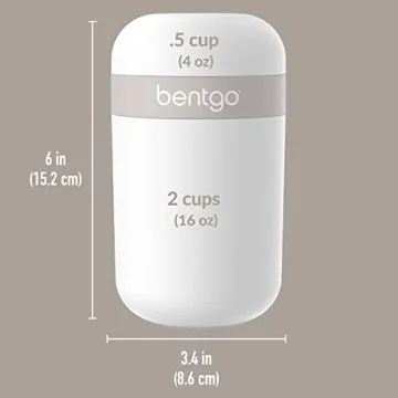 Bentgo Snack Cup Leak-Proof Reusable Container Dishwasher Safe