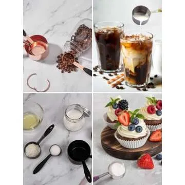 Joyhill Stainless Steel Measuring Cups & Spoons Set of 10