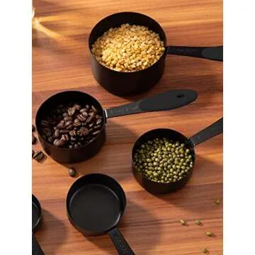 Joyhill Stainless Steel Measuring Cups & Spoons Set of 10
