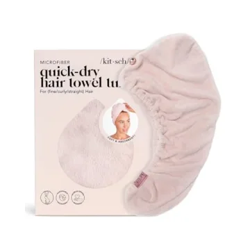 Kitsch Microfiber Hair Towel - Fast Drying and Anti-Frizz