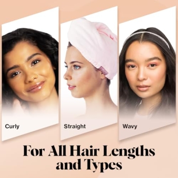 Kitsch Microfiber Hair Towel - Fast Drying and Anti-Frizz