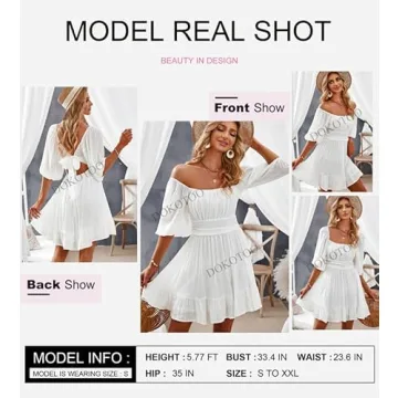 Stylish Dokotoo Summer Dress for Women 2025