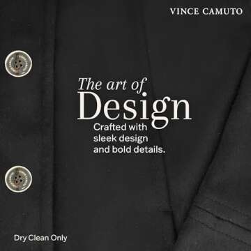 Vince Camuto Women's Winter Coat with Removable Fur Trim