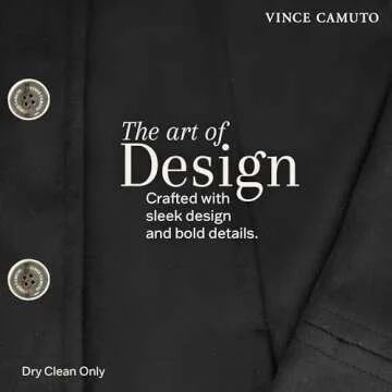 Vince Camuto Women's Winter Coat with Removable Fur Trim