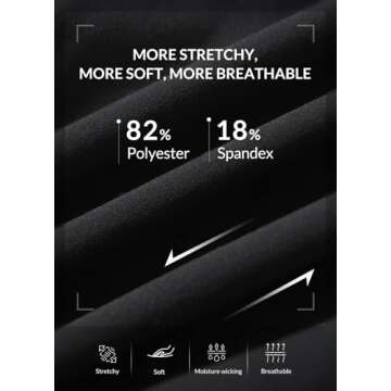 BALEAF Women's Capri Leggings Knee Length High Waisted Petite Yoga Casual Workout Exercise Capris with Pockets Black M