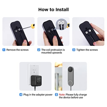 OLAIKE Doorbell Transformer for Google Nest Doorbell