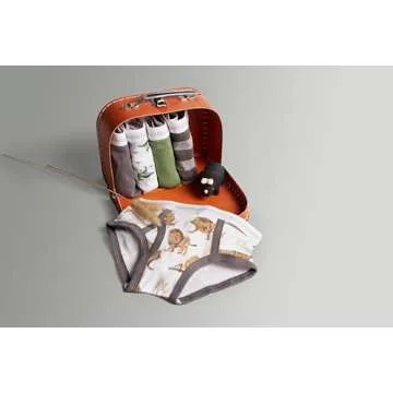 Burt's Bees Organic Boys' Briefs, 100% Cotton Comfort