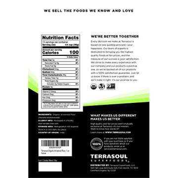 Terrasoul Superfoods Organic Arrowroot Flour, 1 Lb - Gluten-free | Improves Texture for Keto Baking | Doesn't Alter Flavor