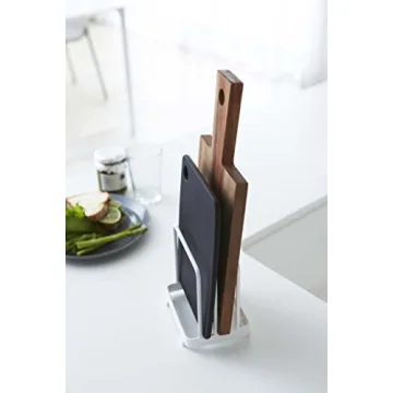 Yamazaki Cutting Board Holder for Functional Kitchen Storage