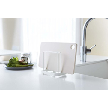 Yamazaki Cutting Board Holder for Functional Kitchen Storage