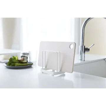 Yamazaki Cutting Board Holder for Functional Kitchen Storage